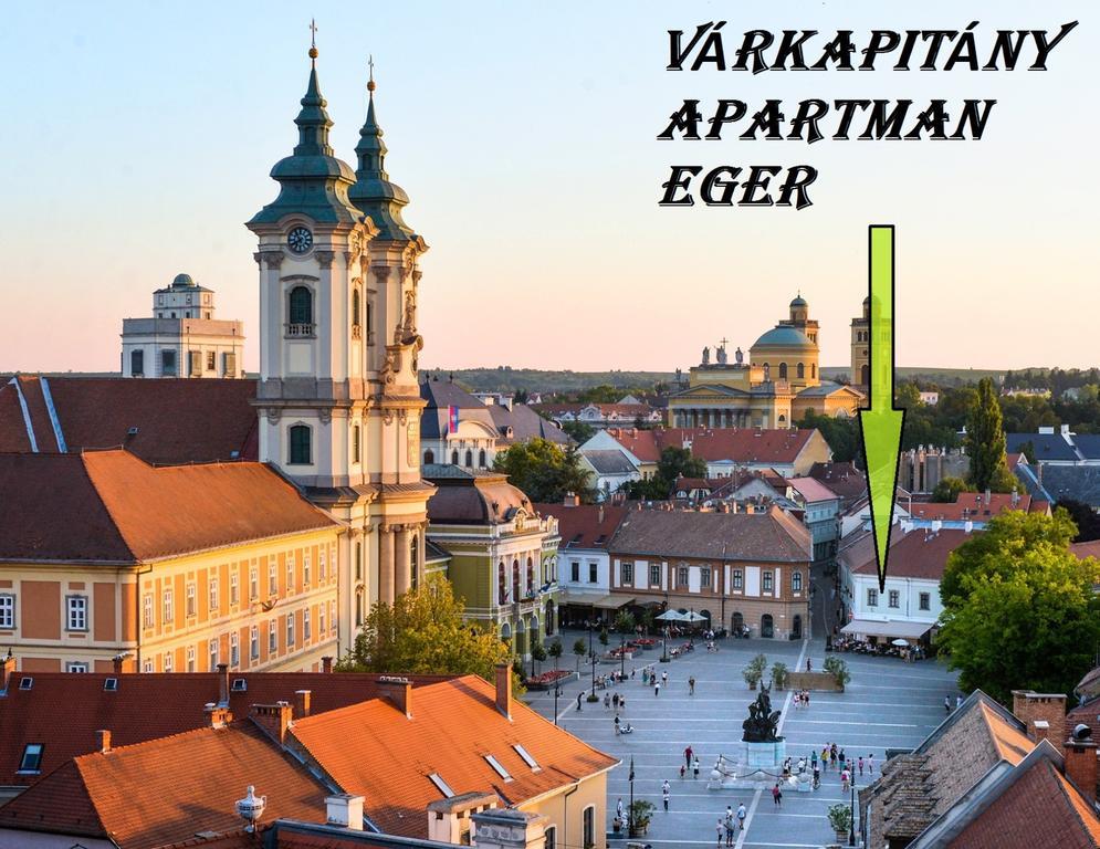 Varkapitany Apartman Егер Екстериор снимка